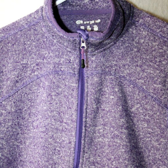 Purple Champion Fleece Jacket - Picture 4 of 5